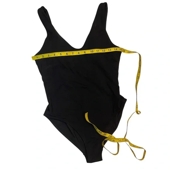 Athleta Women Seychelles One Piece Swimsuit Size Small Color Black - Picture 6 of 8